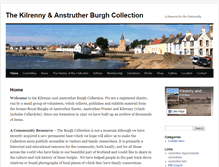 Tablet Screenshot of anstrutherburghcollection.org